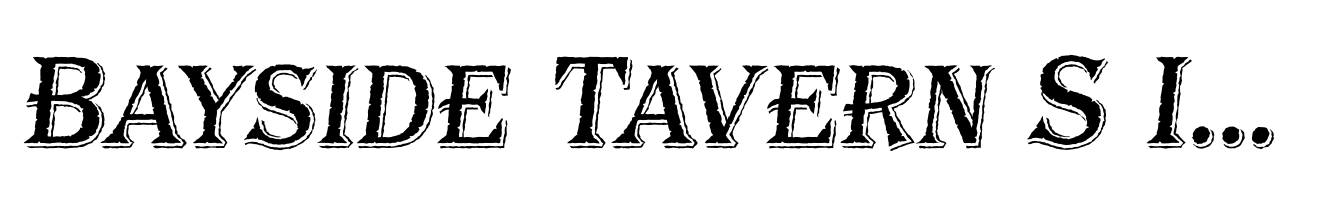 Bayside Tavern S Italic